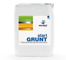 Kolorit Start Grunt укрепляющий грунт глубокого проникновения на акрилатной основе, 5л
