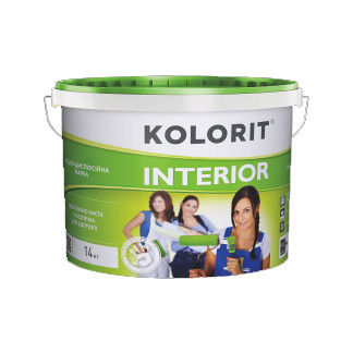 Kolorit INTERIOR глубокоматовая интерьерная краска 1л