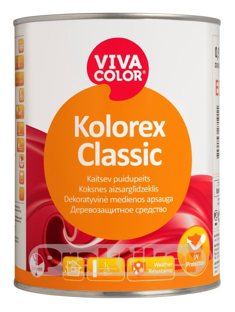 Средство пропиточное Vivacolor Kolorex Classic, EC 9л