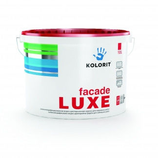 Силиконмодифицированная краска на акрилатной основе Kolorit FACADE LUXE, LA 10л