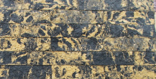 ТОВ «Цокольок» Цокольная, фасадная черно-желтая плитка